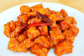 Crispy White Meat General Tso Chicken w. Broccoli