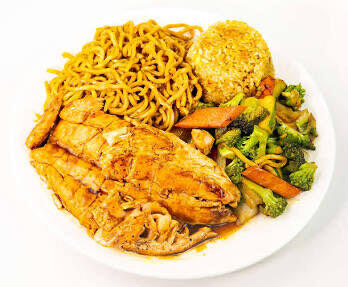 Hibachi Salmon